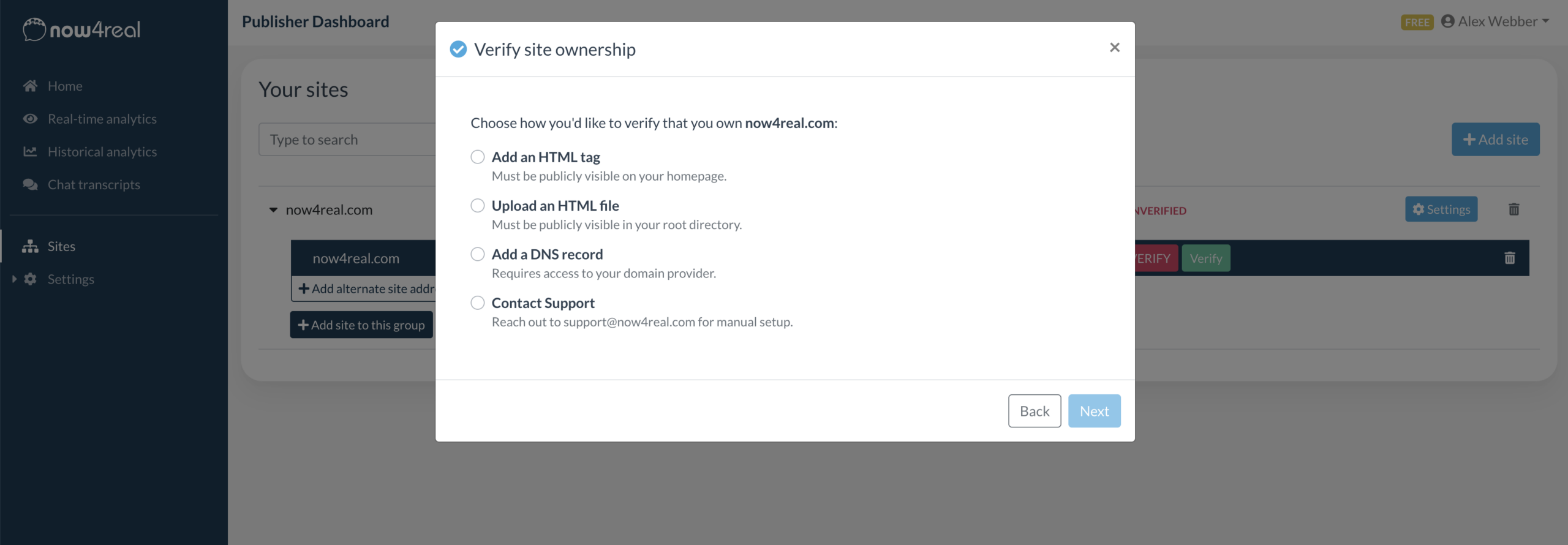 dashboard-verification